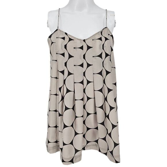 Madewell Pleated Flowy Circle Tank Top 2 - Picture 1 of 5